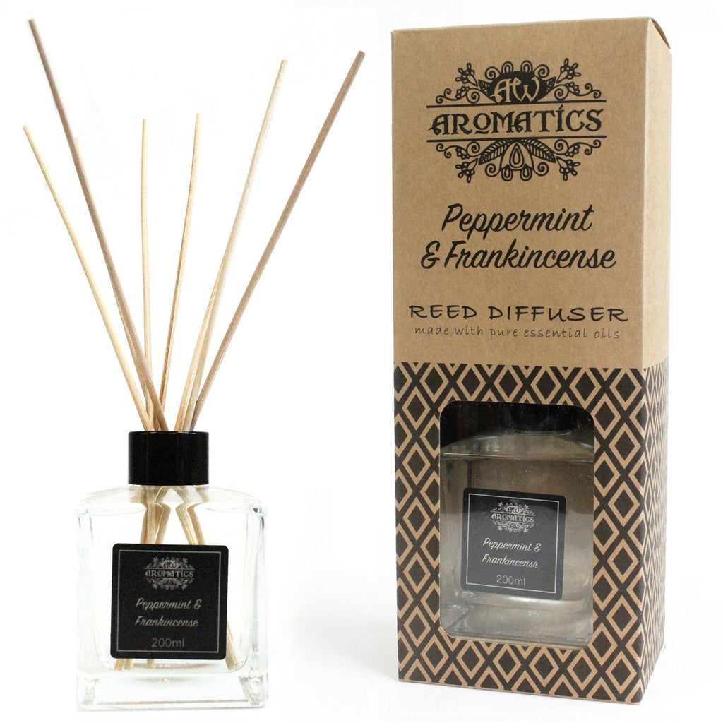 Luxury Reed Diffuser - Peppermint & Frankincense (200ml)