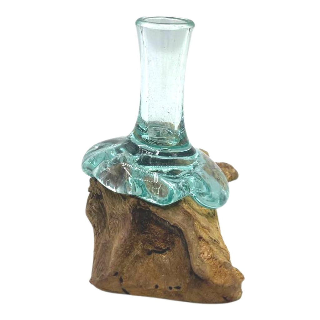 Molten Glass Sculpture: Petite Bud Vase