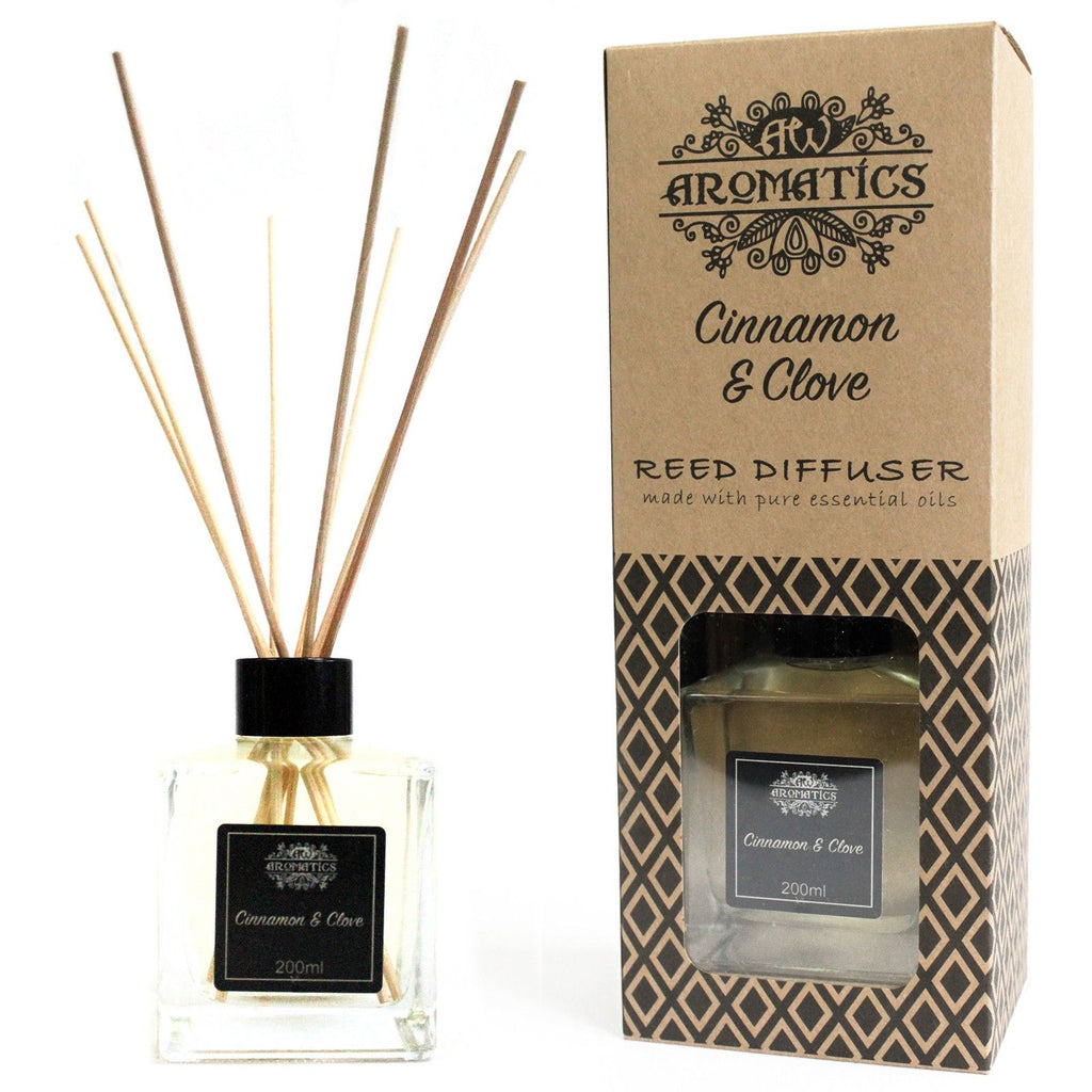 Luxury Reed Diffuser - Cinnamon & Clove (200ml)