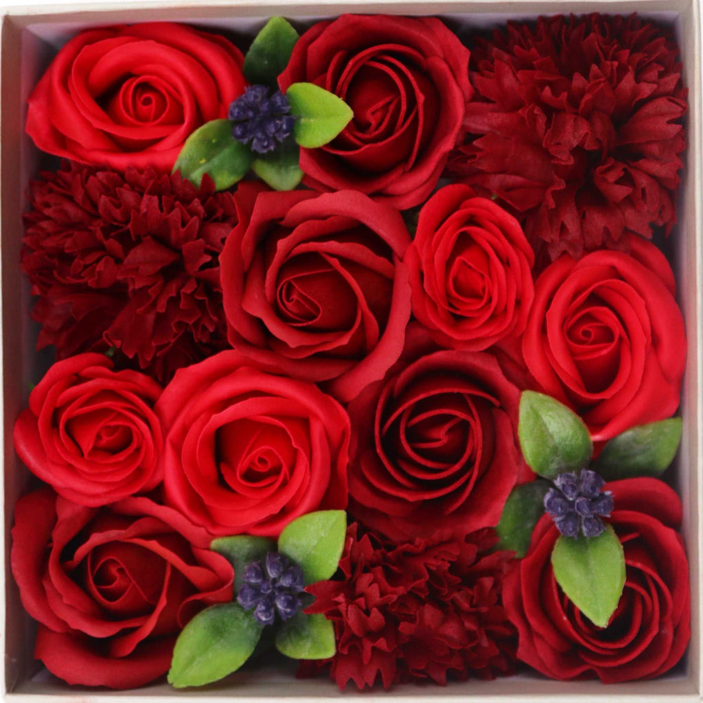 Classic Red — Luxury Soap Flower Gift Box
