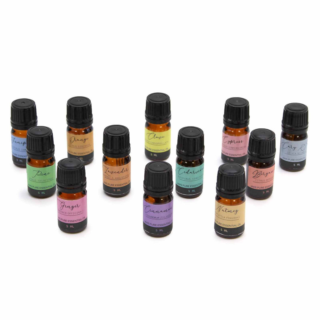 Ultimate Aromatherapy Collection — 12 Essential Oils