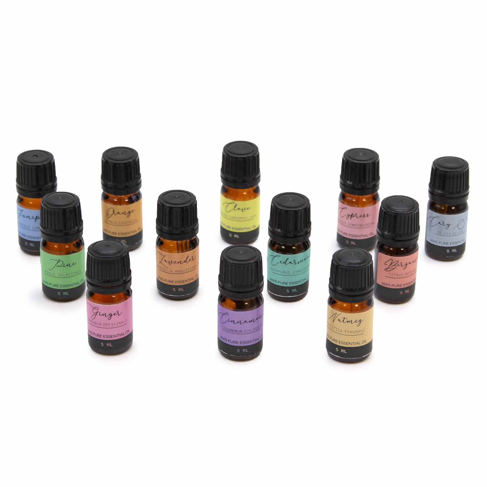 Ultimate Aromatherapy Collection — 12 Essential Oils