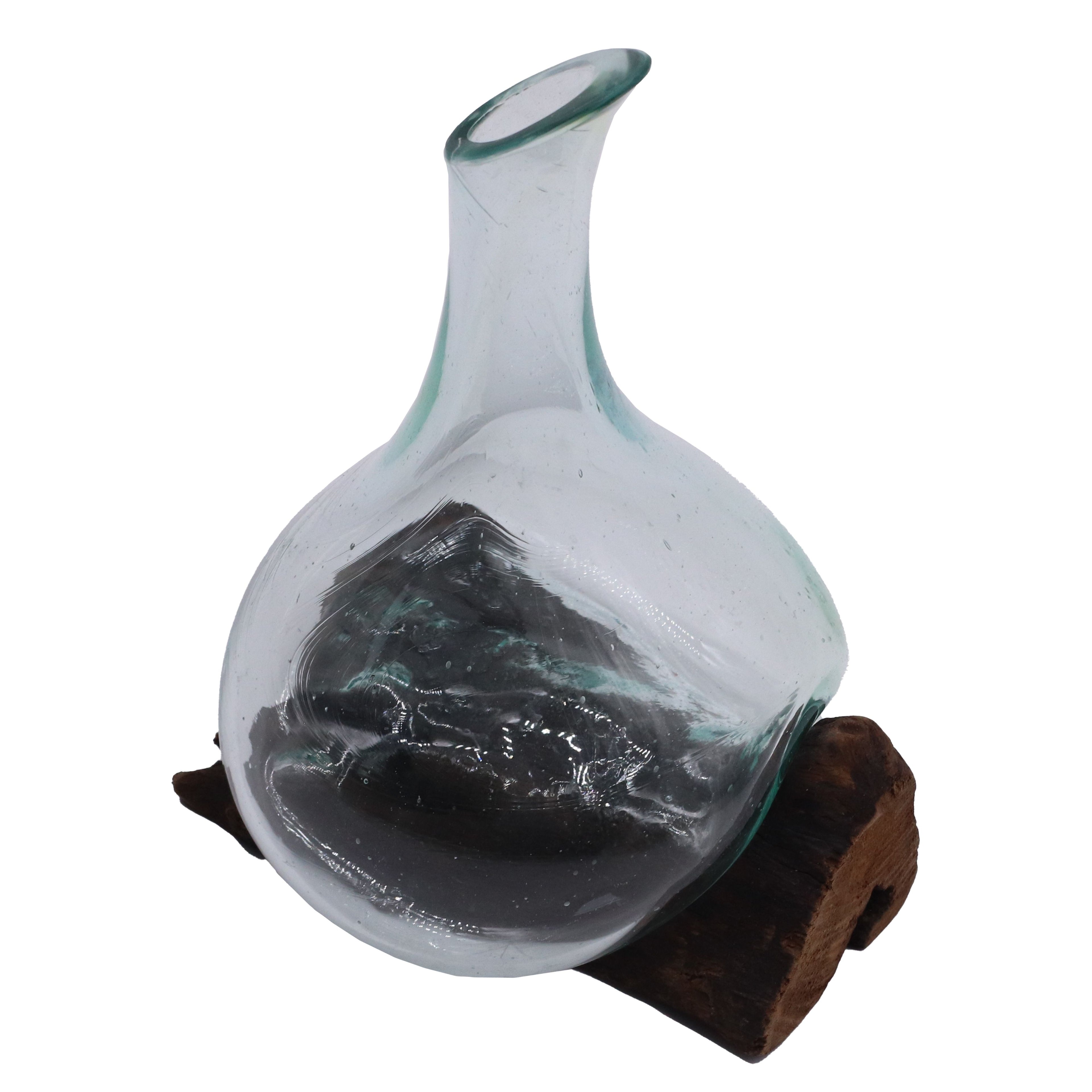 Molten Glass Sculpture: Mini Decanter