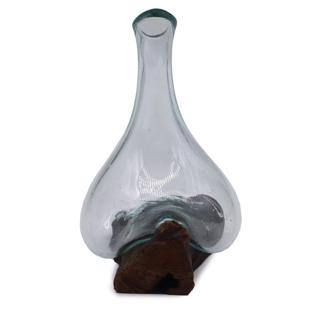 Molten Glass Sculpture: Mini Decanter