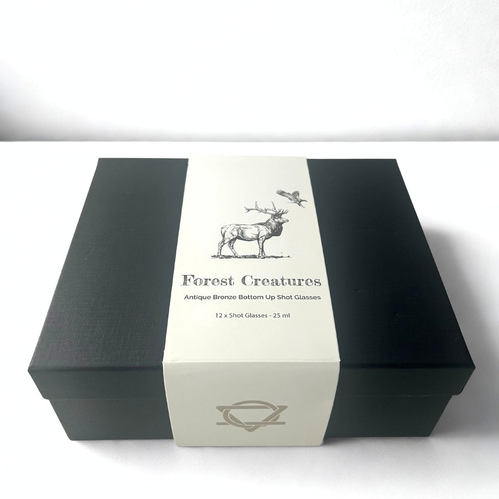 Grand Lodge Collection — Set of 12 Bronze Mini-Shots 1 (25ml)