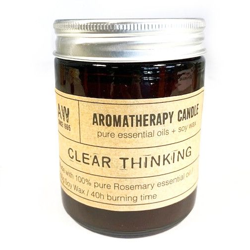 Mental Clarity — Rosemary & Eucalyptus Soy Candle