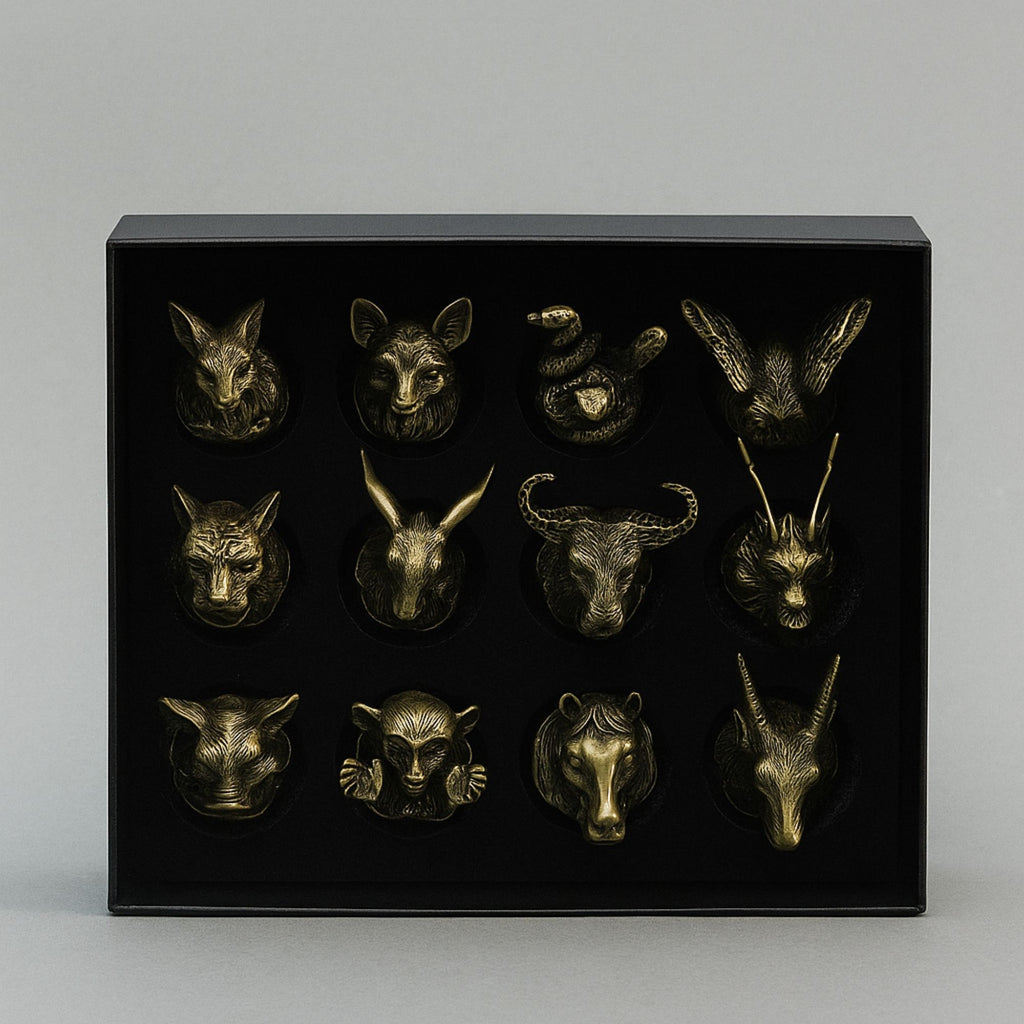 Grand Lodge Collection — Set of 12 Bronze Mini-Shots  (25ml)